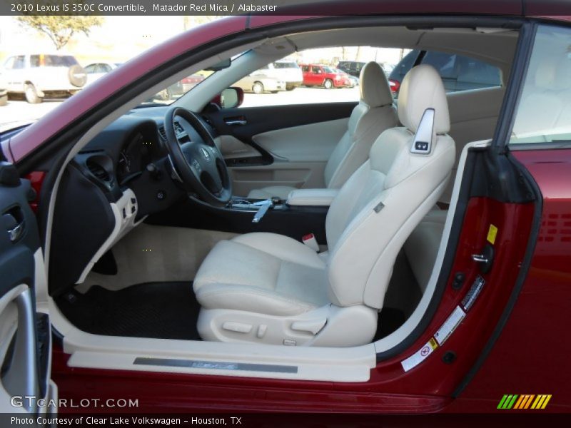 Matador Red Mica / Alabaster 2010 Lexus IS 350C Convertible