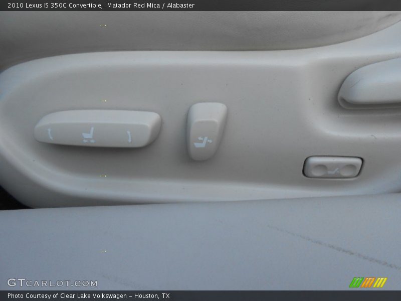 Matador Red Mica / Alabaster 2010 Lexus IS 350C Convertible