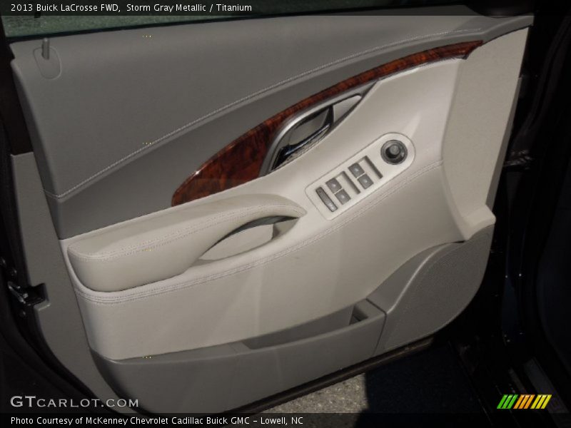 Storm Gray Metallic / Titanium 2013 Buick LaCrosse FWD