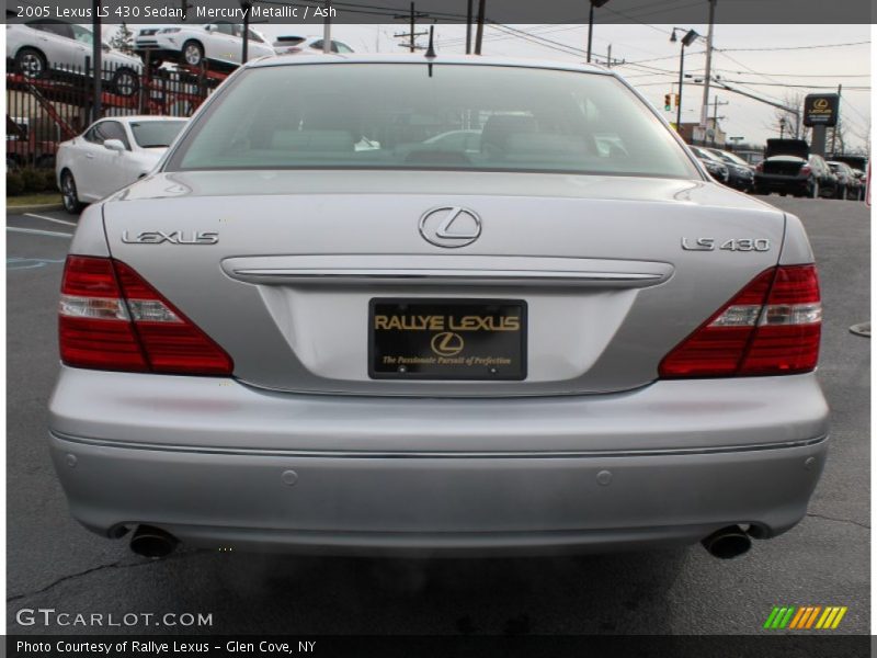Mercury Metallic / Ash 2005 Lexus LS 430 Sedan
