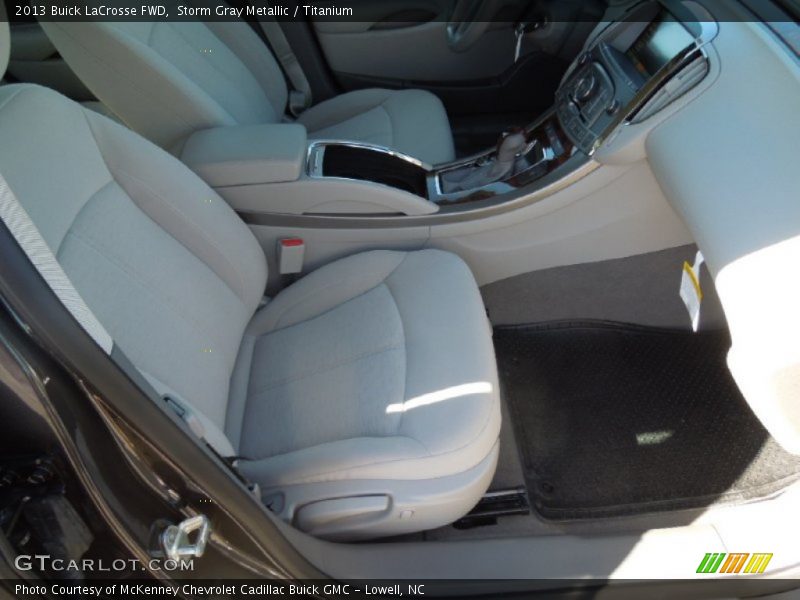 Storm Gray Metallic / Titanium 2013 Buick LaCrosse FWD