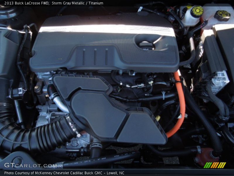  2013 LaCrosse FWD Engine - 2.4 Liter SIDI DOHC 16-Valve VVT 4 Cylinder Gasoline/eAssist Electric Motor