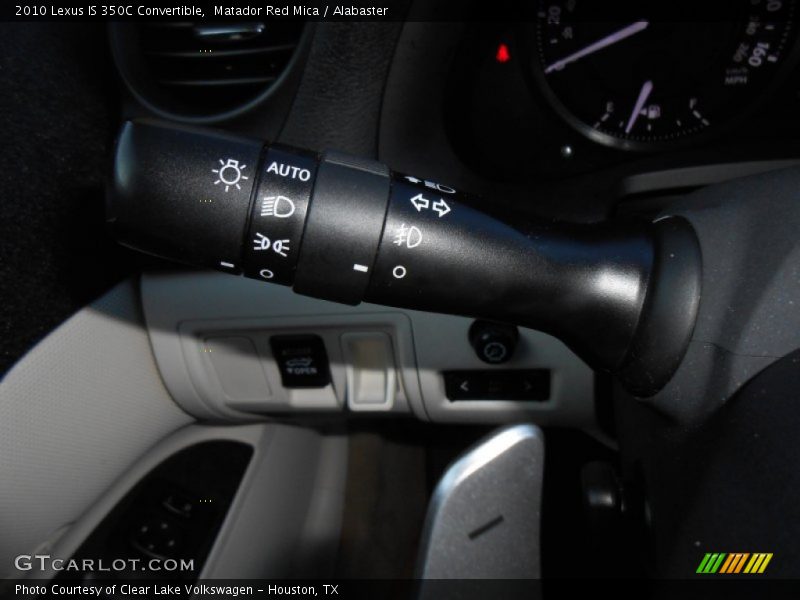 Matador Red Mica / Alabaster 2010 Lexus IS 350C Convertible