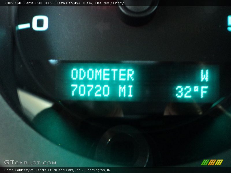 Fire Red / Ebony 2009 GMC Sierra 3500HD SLE Crew Cab 4x4 Dually