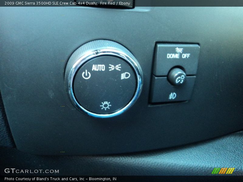 Fire Red / Ebony 2009 GMC Sierra 3500HD SLE Crew Cab 4x4 Dually