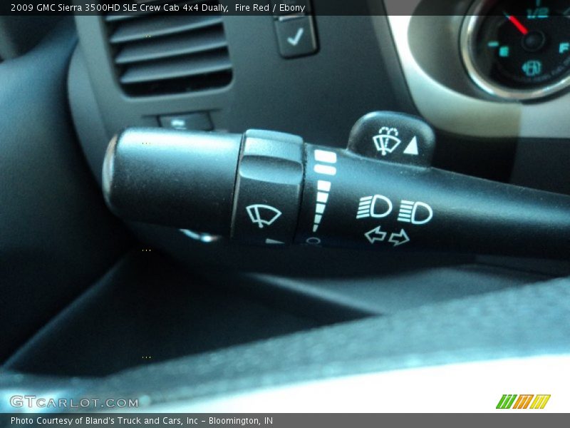 Fire Red / Ebony 2009 GMC Sierra 3500HD SLE Crew Cab 4x4 Dually