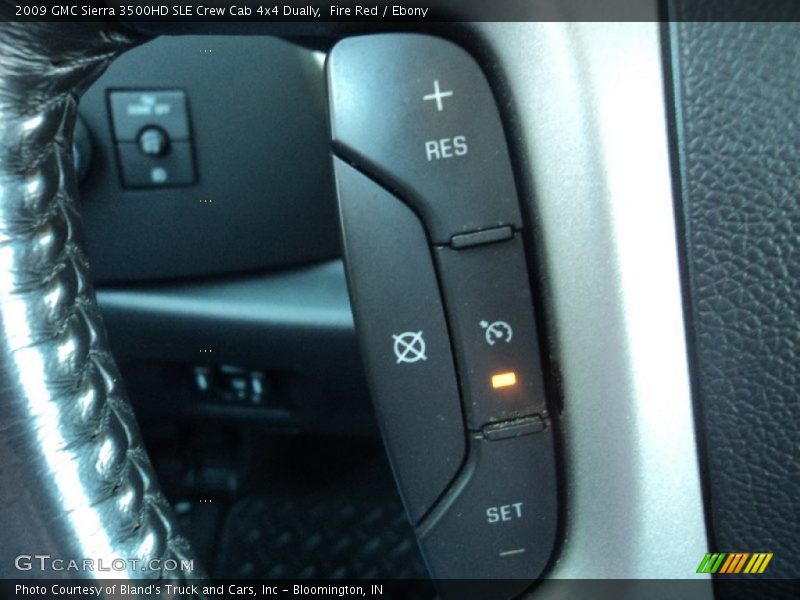 Fire Red / Ebony 2009 GMC Sierra 3500HD SLE Crew Cab 4x4 Dually