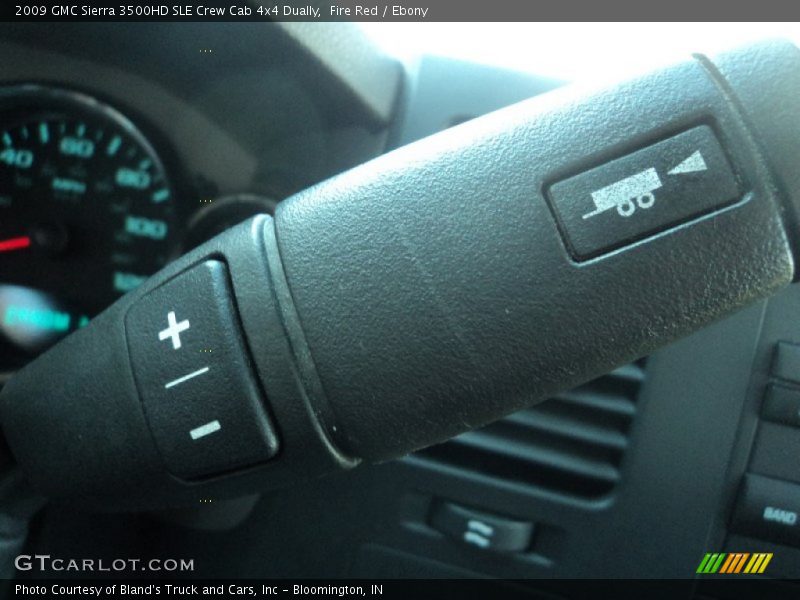 Fire Red / Ebony 2009 GMC Sierra 3500HD SLE Crew Cab 4x4 Dually