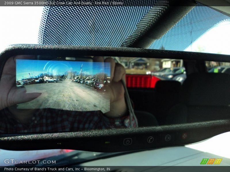 Fire Red / Ebony 2009 GMC Sierra 3500HD SLE Crew Cab 4x4 Dually