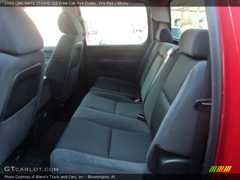 Fire Red / Ebony 2009 GMC Sierra 3500HD SLE Crew Cab 4x4 Dually