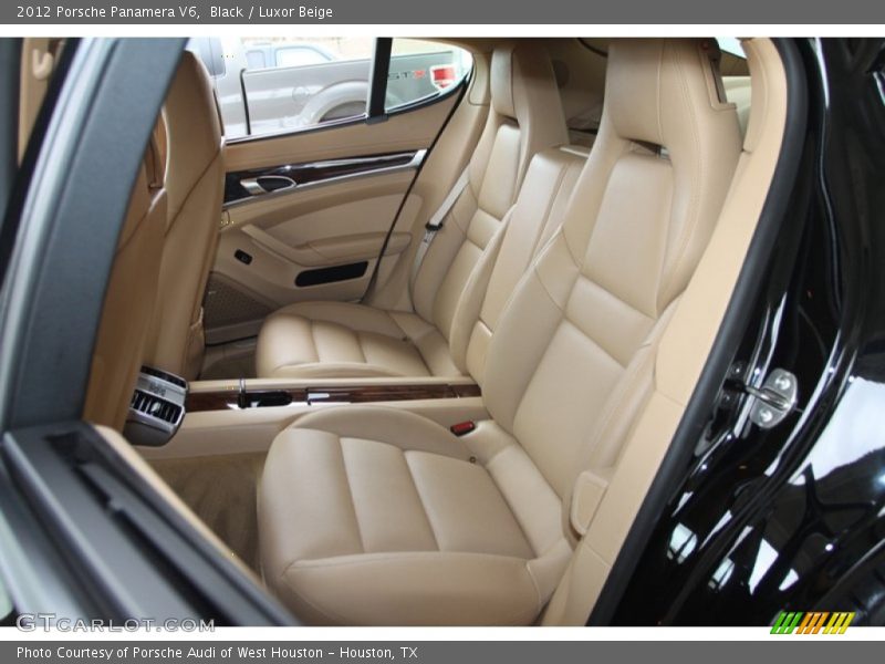 Rear Seat of 2012 Panamera V6