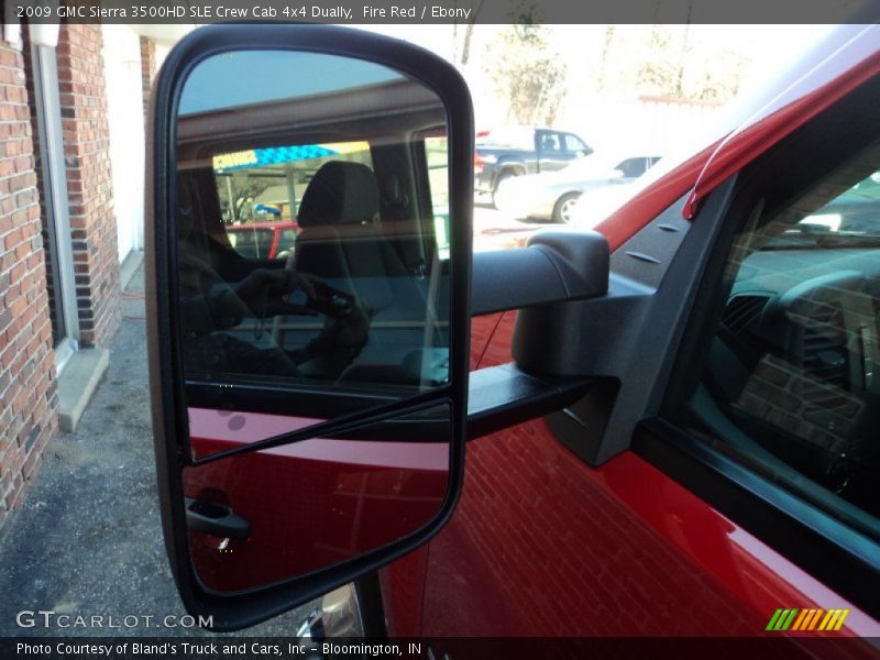 Fire Red / Ebony 2009 GMC Sierra 3500HD SLE Crew Cab 4x4 Dually