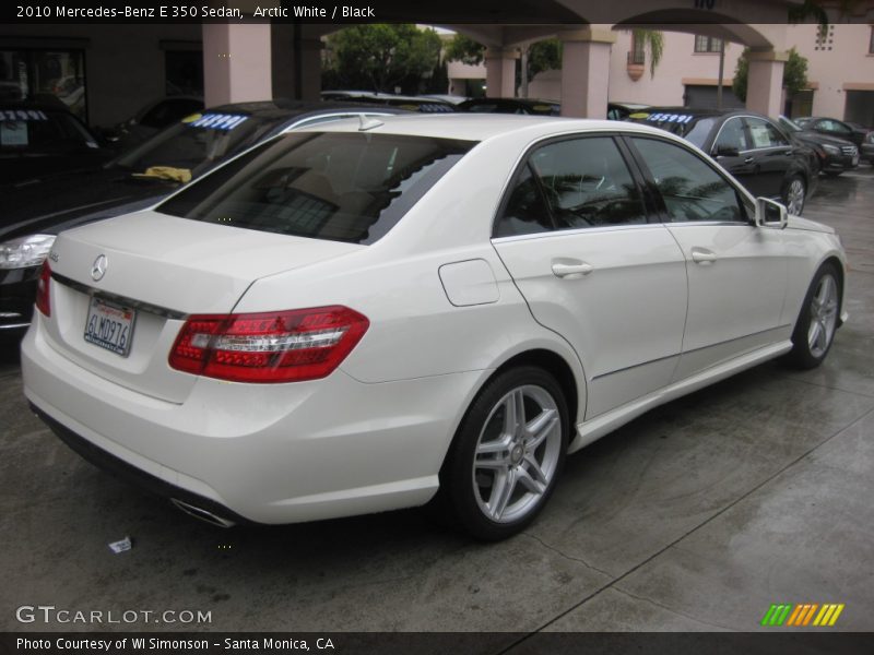  2010 E 350 Sedan Arctic White