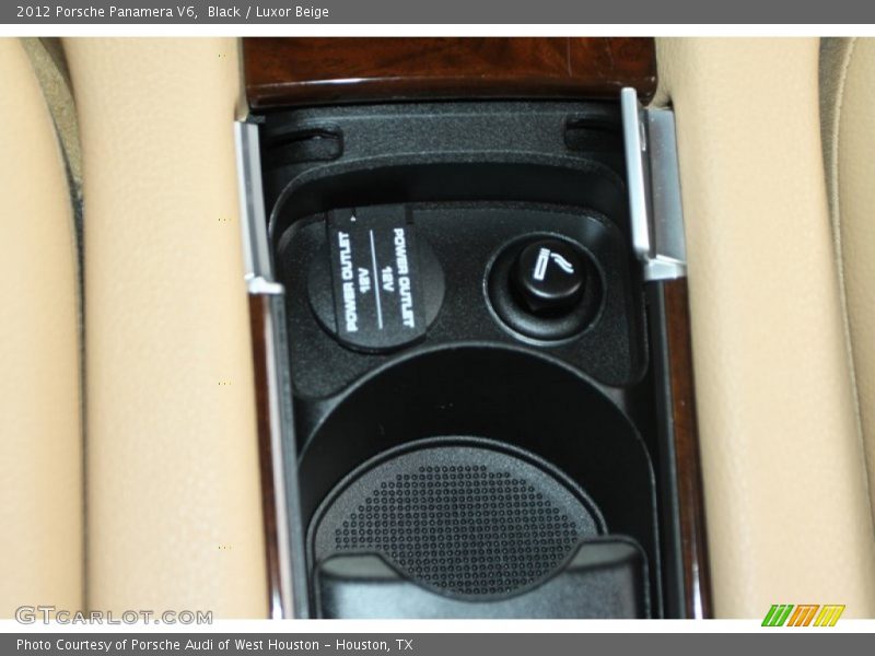 Black / Luxor Beige 2012 Porsche Panamera V6