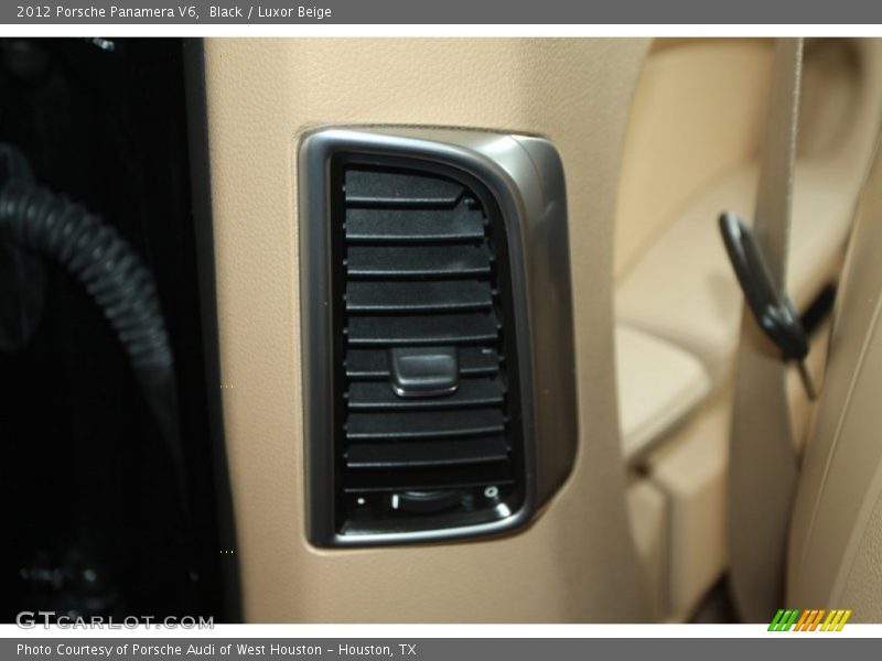 Black / Luxor Beige 2012 Porsche Panamera V6