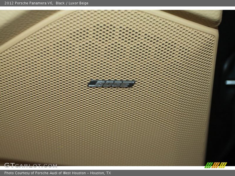 Black / Luxor Beige 2012 Porsche Panamera V6