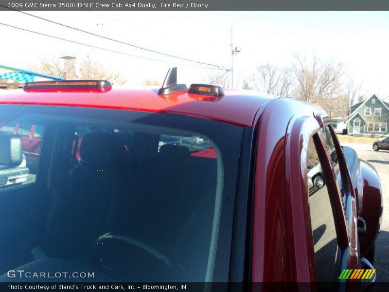 Fire Red / Ebony 2009 GMC Sierra 3500HD SLE Crew Cab 4x4 Dually