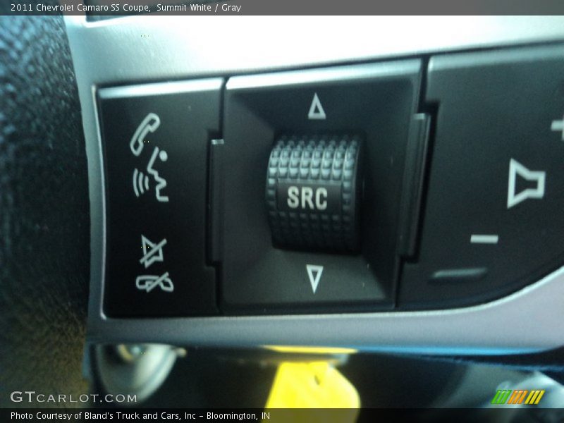 Summit White / Gray 2011 Chevrolet Camaro SS Coupe