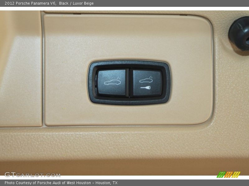 Black / Luxor Beige 2012 Porsche Panamera V6