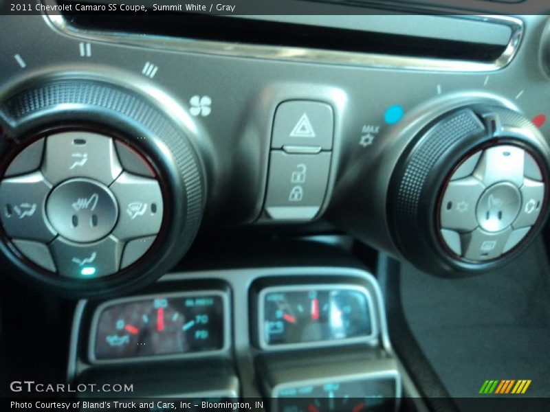 Summit White / Gray 2011 Chevrolet Camaro SS Coupe