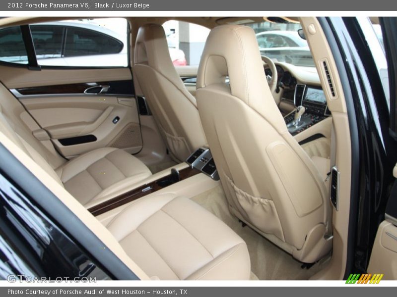 Rear Seat of 2012 Panamera V6
