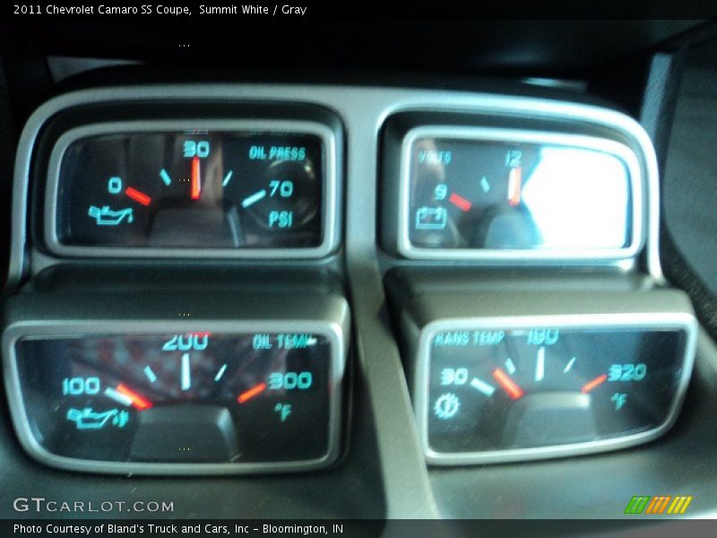 Summit White / Gray 2011 Chevrolet Camaro SS Coupe