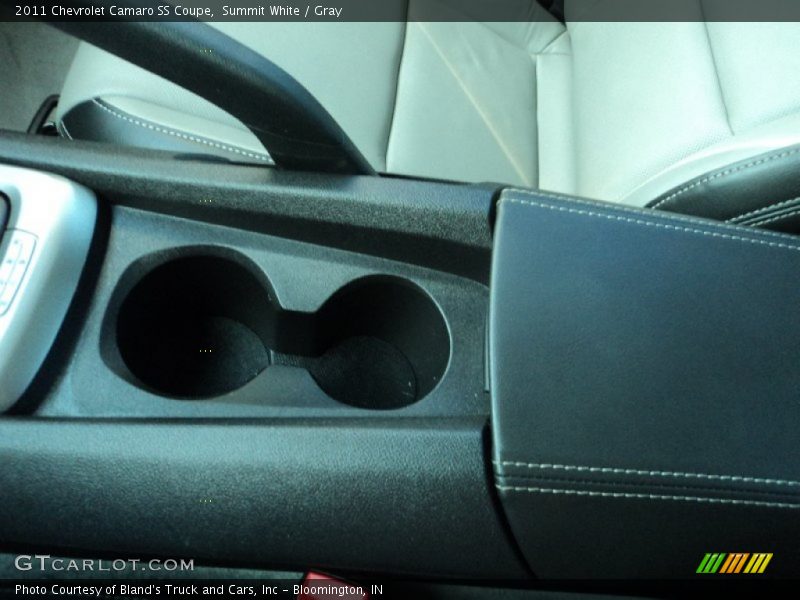 Summit White / Gray 2011 Chevrolet Camaro SS Coupe