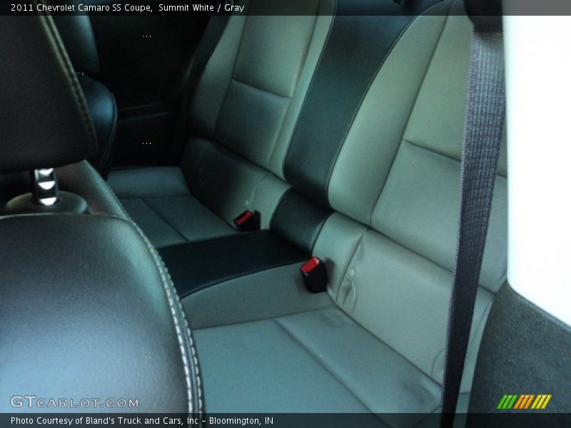 Summit White / Gray 2011 Chevrolet Camaro SS Coupe