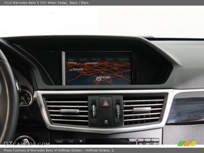 Black / Black 2010 Mercedes-Benz E 350 4Matic Sedan