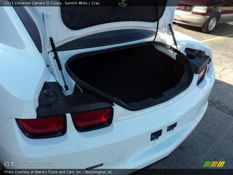 Summit White / Gray 2011 Chevrolet Camaro SS Coupe
