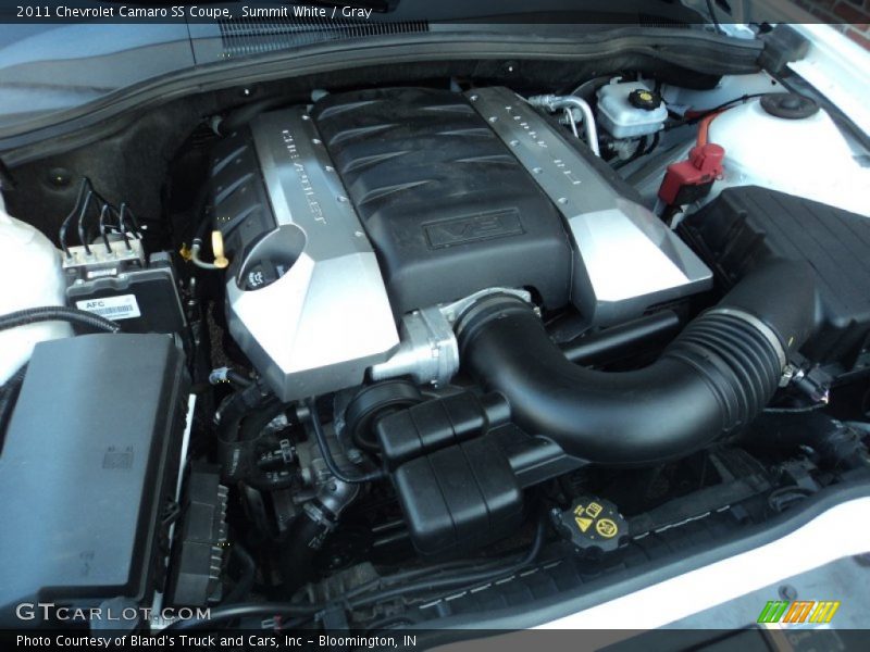 Summit White / Gray 2011 Chevrolet Camaro SS Coupe