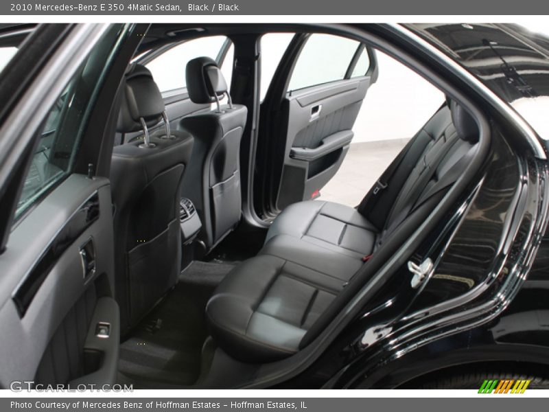 Black / Black 2010 Mercedes-Benz E 350 4Matic Sedan