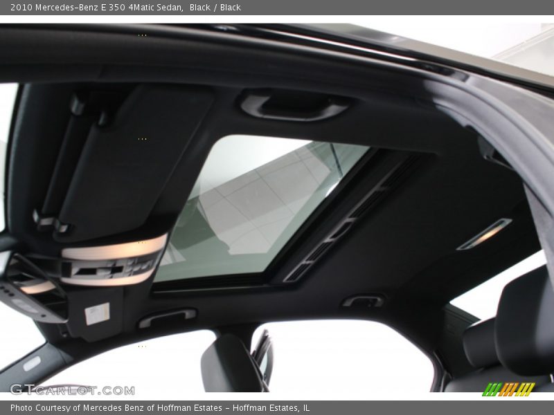 Black / Black 2010 Mercedes-Benz E 350 4Matic Sedan