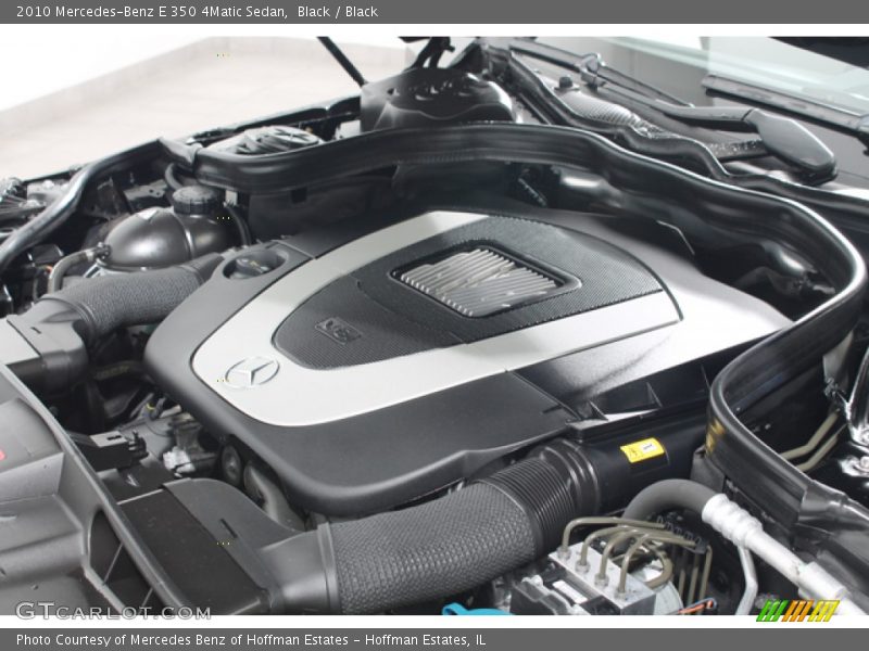 Black / Black 2010 Mercedes-Benz E 350 4Matic Sedan