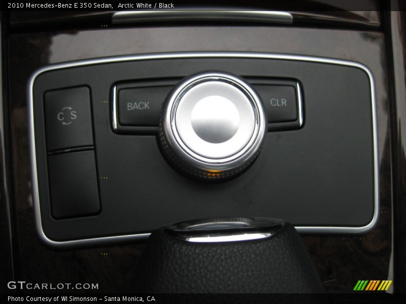 Arctic White / Black 2010 Mercedes-Benz E 350 Sedan