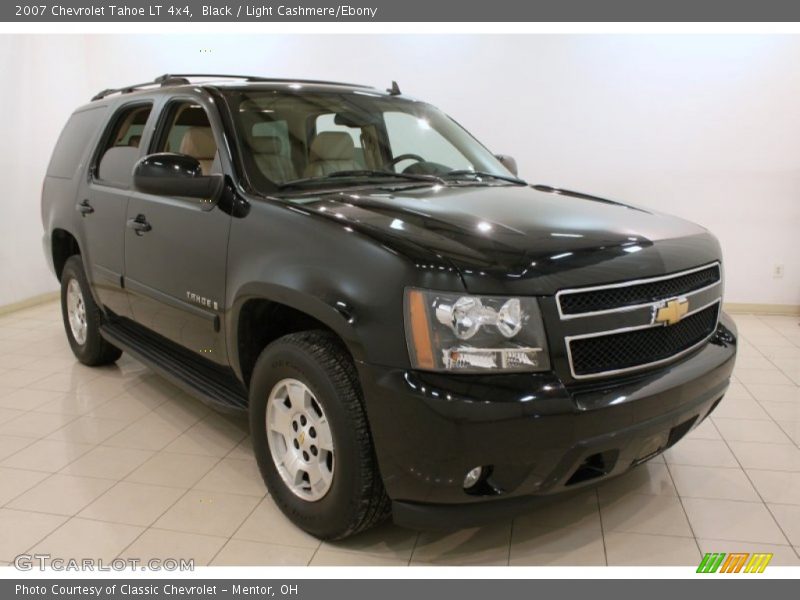 Black / Light Cashmere/Ebony 2007 Chevrolet Tahoe LT 4x4