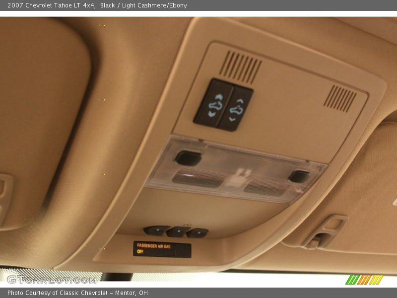 Black / Light Cashmere/Ebony 2007 Chevrolet Tahoe LT 4x4