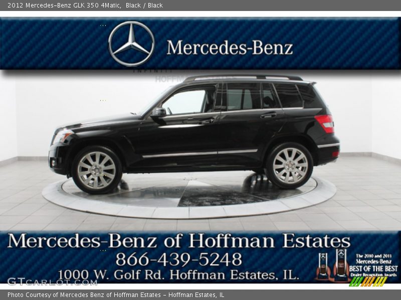 Black / Black 2012 Mercedes-Benz GLK 350 4Matic