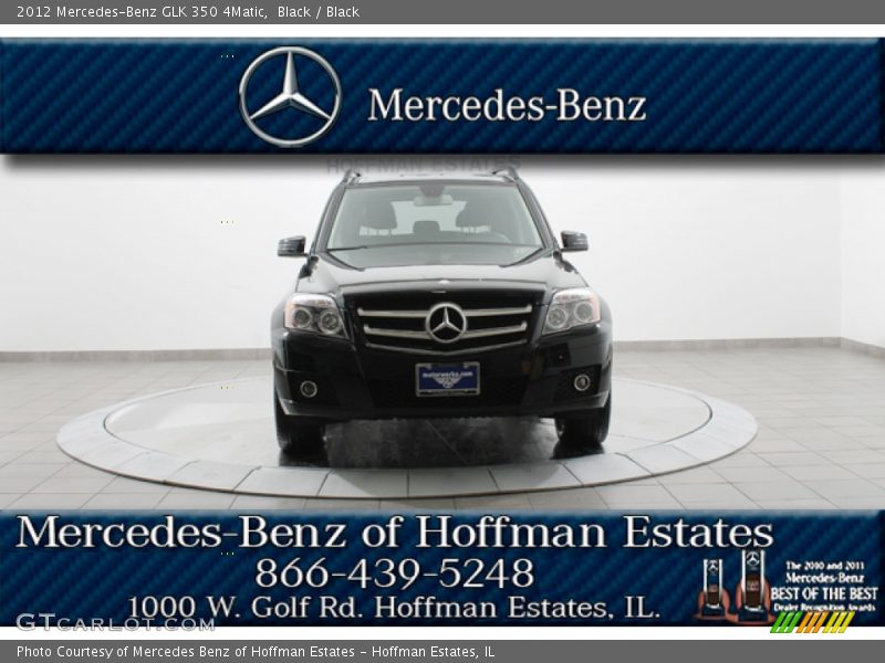 Black / Black 2012 Mercedes-Benz GLK 350 4Matic