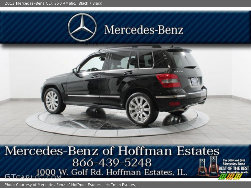 Black / Black 2012 Mercedes-Benz GLK 350 4Matic