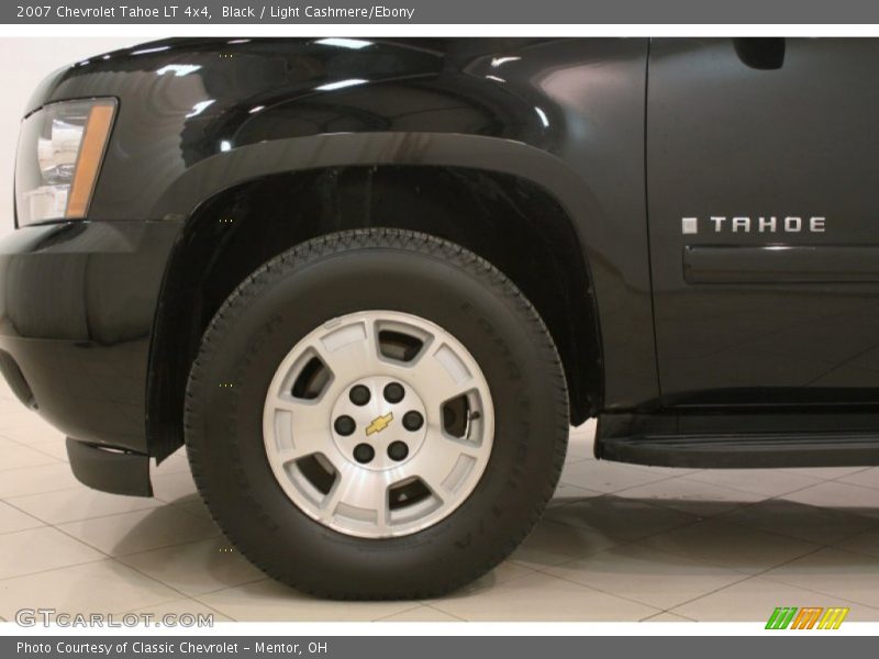 Black / Light Cashmere/Ebony 2007 Chevrolet Tahoe LT 4x4