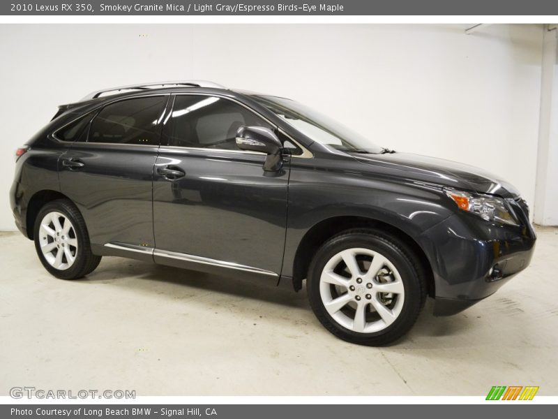 Smokey Granite Mica / Light Gray/Espresso Birds-Eye Maple 2010 Lexus RX 350