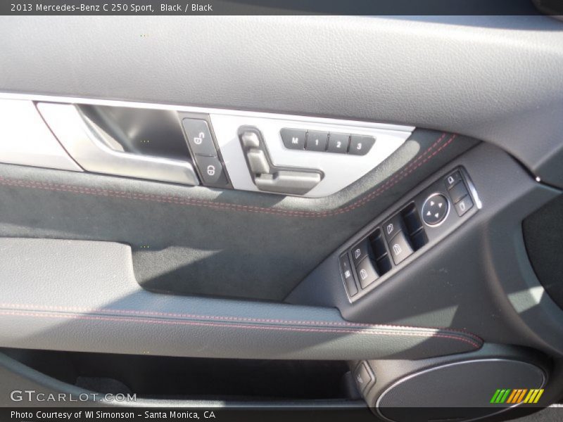 Black / Black 2013 Mercedes-Benz C 250 Sport