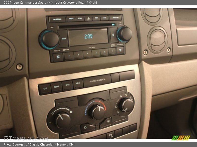 Controls of 2007 Commander Sport 4x4