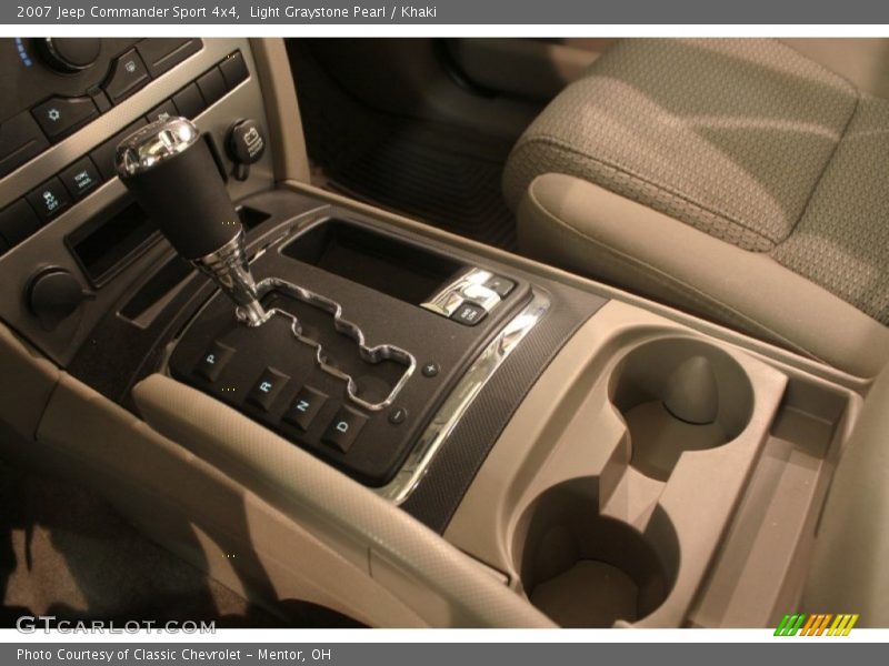  2007 Commander Sport 4x4 5 Speed Automatic Shifter