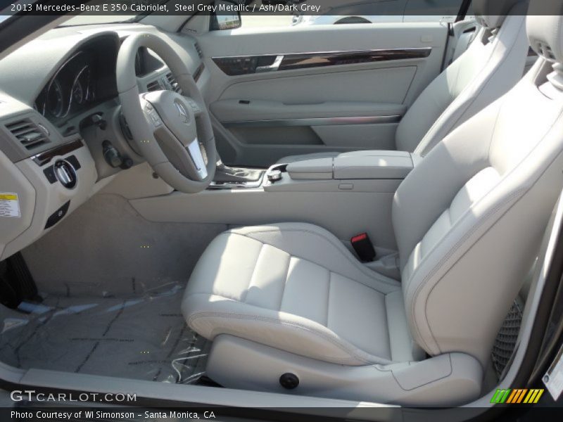 Front Seat of 2013 E 350 Cabriolet