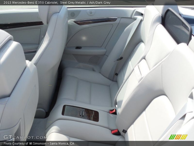 Rear Seat of 2013 E 350 Cabriolet