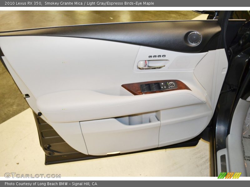 Smokey Granite Mica / Light Gray/Espresso Birds-Eye Maple 2010 Lexus RX 350