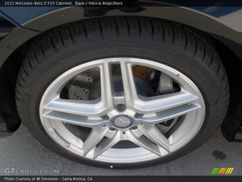 Black / Natural Beige/Black 2013 Mercedes-Benz E 550 Cabriolet