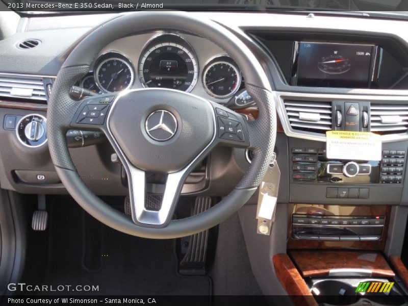 Black / Almond 2013 Mercedes-Benz E 350 Sedan